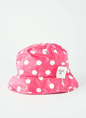 Chapeau forme bob rose MODISSIMA femme