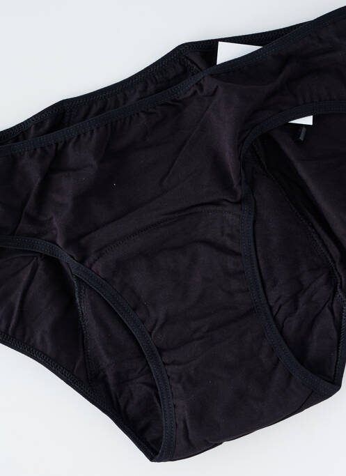 Culotte menstruelle noir LA CULOTTE PARISIENNE femme