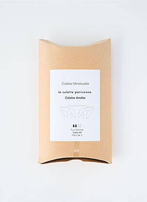 Culotte menstruelle noir LA CULOTTE PARISIENNE femme