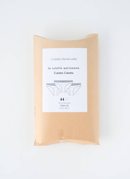 Culotte menstruelle noir LA CULOTTE PARISIENNE femme