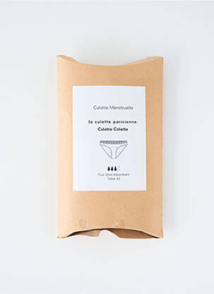 Culotte menstruelle noir LA CULOTTE PARISIENNE femme