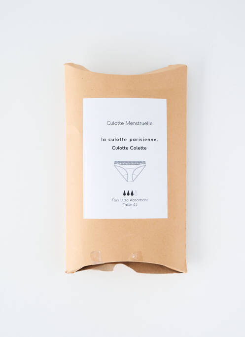 Culotte menstruelle noir LA CULOTTE PARISIENNE femme