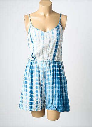 Combishort bleu ROSA FASHION femme