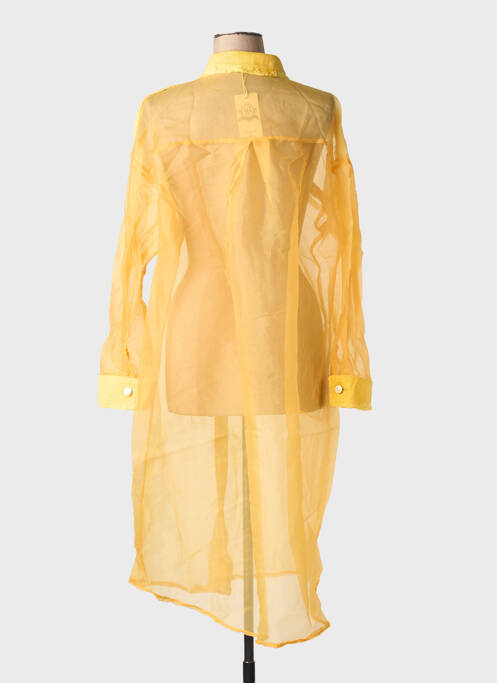Veste casual poches jaune BUBBLEE femme