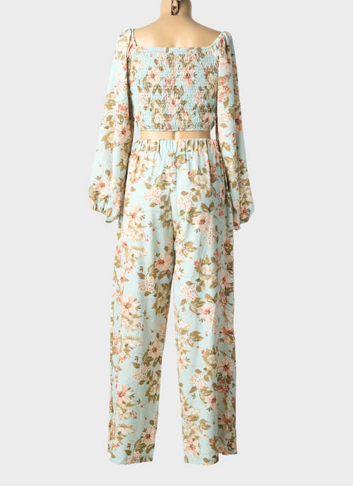 Ensemble pantalon manches longues bleu ROSA FASHION femme
