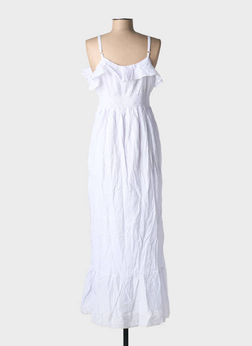 Robe longue blanc DY DESIGN femme