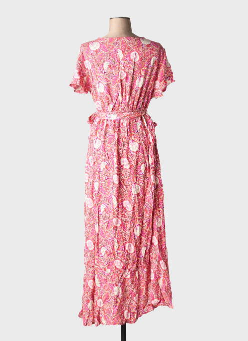 Robe longue rose ROSA FASHION femme
