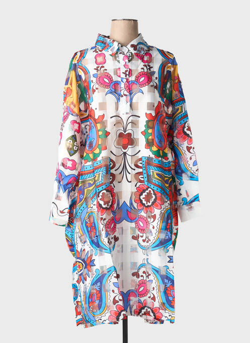 Robe mi-longue rose BUBBLEE femme