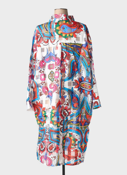 Robe mi-longue rose BUBBLEE femme