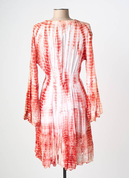 Robe mi-longue rouge JUICY femme