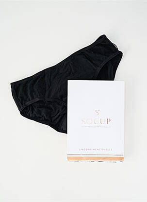 Culotte menstruelle stretch noir SO'CUP femme