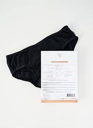 Culotte menstruelle stretch noir SO'CUP femme