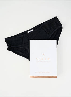 Culotte menstruelle noir SOCUP femme