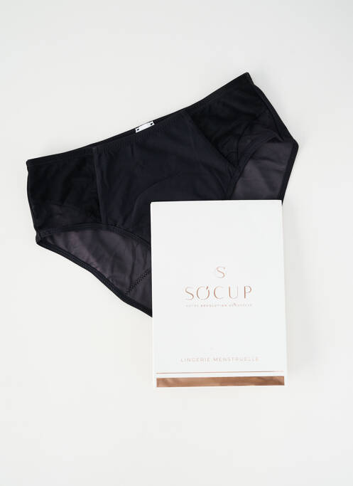 Culotte menstruelle stretch noir SO'CUP femme