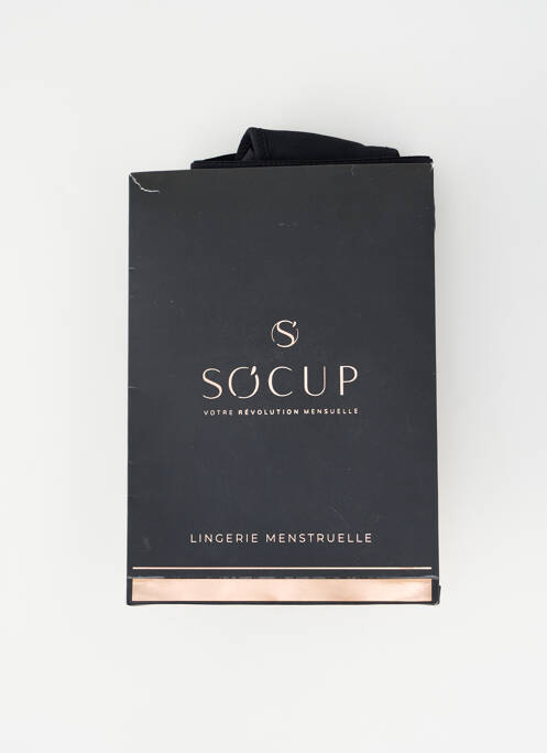 Culotte menstruelle noir SOCUP femme