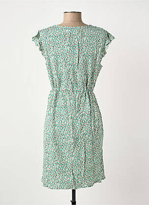 Robe courte manches courtes manches courtes blanc R & F femme