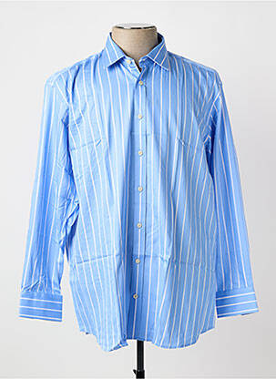 Chemise manches longues coupe cintrée bleu HAWES & CURTIS homme