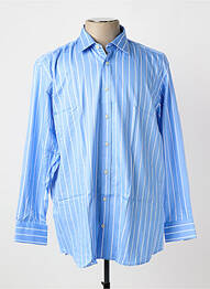 Chemise manches longues coupe cintrée bleu HAWES & CURTIS homme