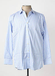 Chemise manches longues coupe cintrée bleu HAWES & CURTIS homme