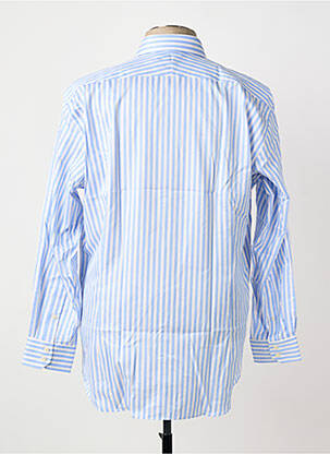 Chemise manches longues coupe cintrée bleu HAWES & CURTIS homme