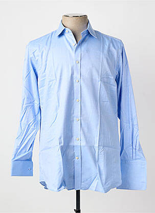 Chemise manches longues coupe cintrée bleu HAWES & CURTIS homme
