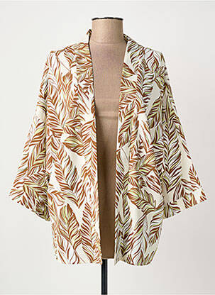 Veste casual blanc ROSA FASHION femme