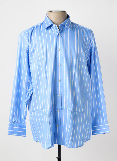 Chemise manches longues imprimé rayures bleu HAWES & CURTIS homme