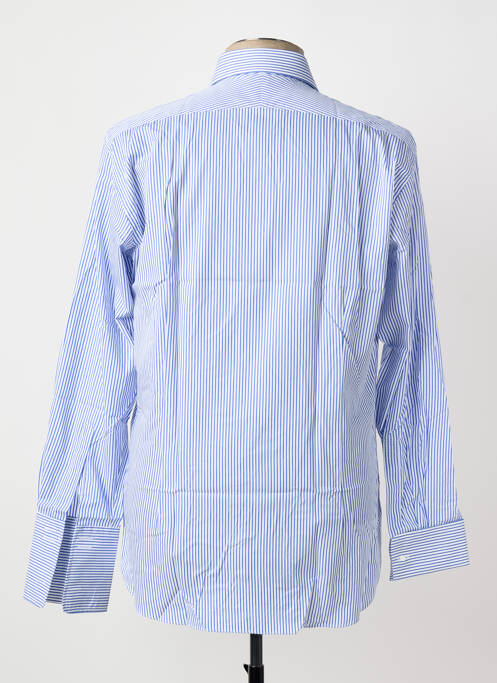 Chemise manches longues imprimé rayures bleu HAWES & CURTIS homme