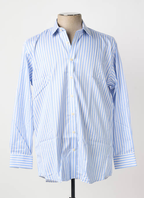 Chemise manches longues bleu HAWES & CURTIS homme