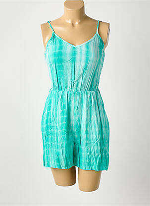 Combishort bleu ROSA FASHION femme