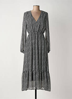 Robe longue noir ROSA FASHION femme