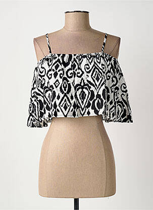 Top noir ROSA FASHION femme