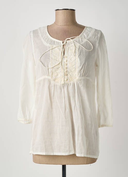 Blouse blanc MELLE EMMA femme