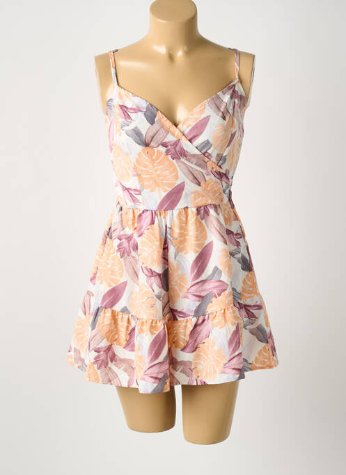 Combishort orange ROSA FASHION femme