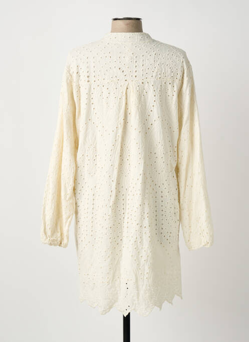 Robe courte beige NEW COLLECTION femme