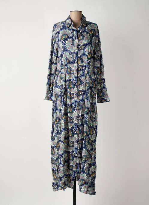 Robe longue bleu ROSA FASHION femme