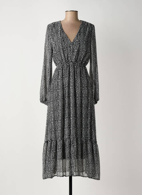 Robe longue noir ROSA FASHION femme