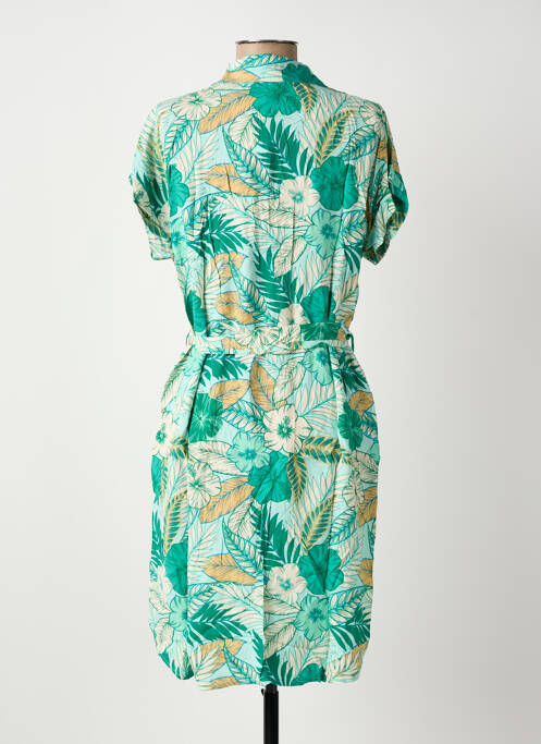 Robe mi-longue vert ROSA FASHION femme