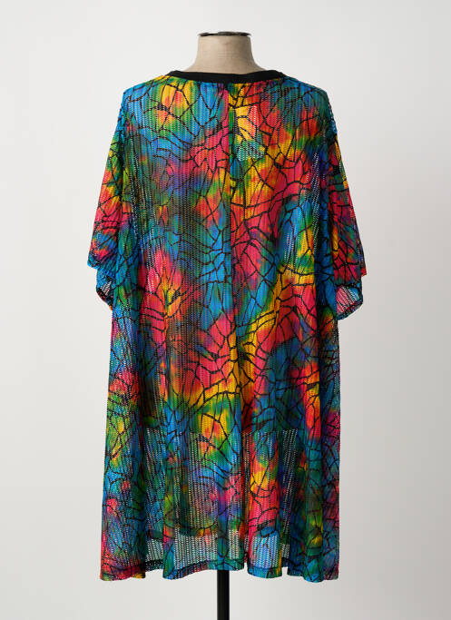 Tunique manches courtes bleu BUBBLEE femme