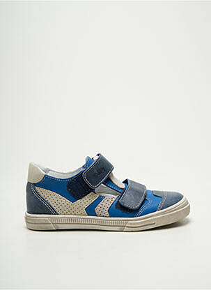 Sandales/nu pieds empiècements bout rond bleu BELLAMY garçon
