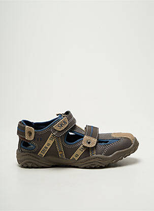 Baskets voute plantaire bout rond marron BOPY garcon