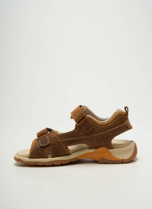 Sandales/nu pieds bout ouvert bout ouvert marron BELLAMY garcon