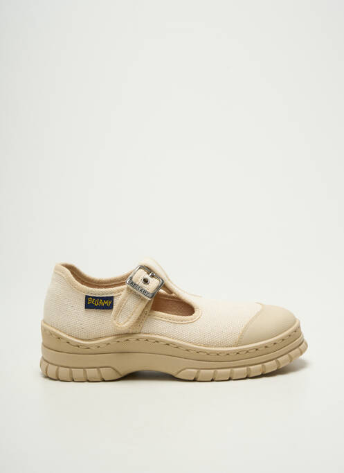 Baskets voute plantaire bout rond beige BELLAMY garcon