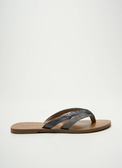 Tongs argent LPB femme