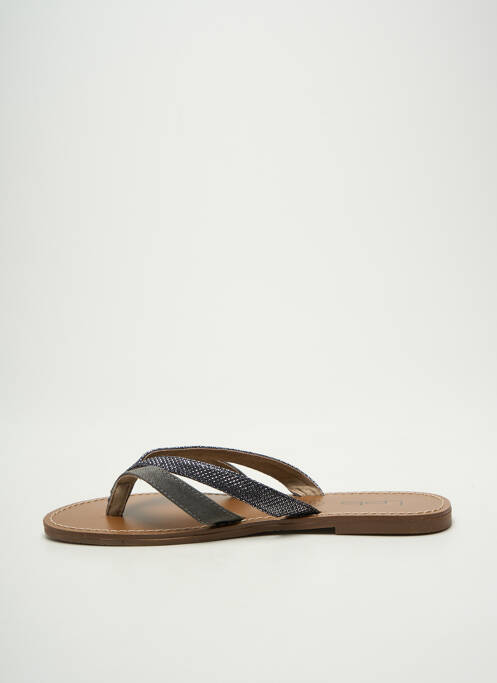 Tongs argent LPB femme