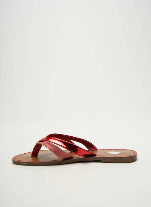 Tongs rouge LPB femme