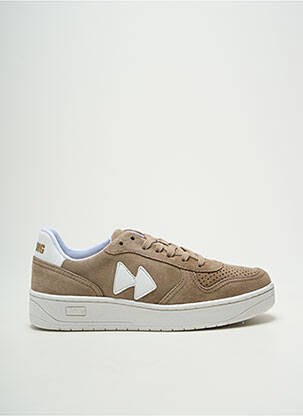 Baskets nubuck bout rond marron MOVING unisexe