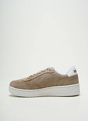 Baskets nubuck bout rond marron MOVING unisexe