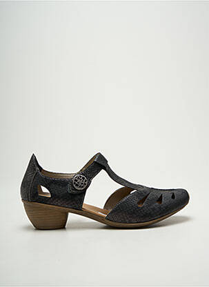 Escarpins talon aiguille talon de 4 à 6cm gris RIEKER femme
