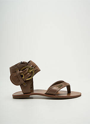 Tongs marron LPB femme